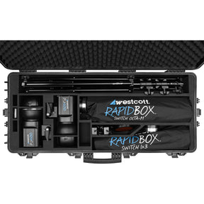 Original FJ400 Strobe 2-Light Location Hard Case Kit