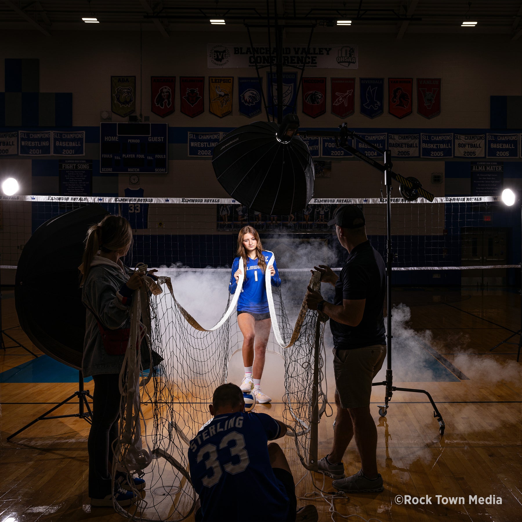 Indoor Sports Media Day 4-Light Kit