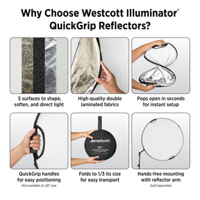Illuminator QuickGrip 5-in-1 Reflector (48" x 72")