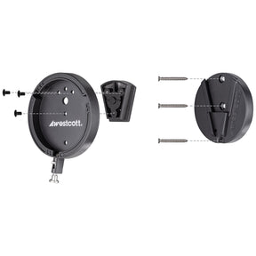 Float Wall Mount Speedring Kit by Lindsay Adler (Bowens, Profoto, Elinchrom)