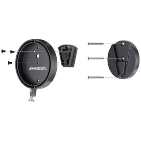 Float Wall Mount Speedring Kit by Lindsay Adler (Bowens, Profoto, Elinchrom)