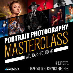 Westcott Portrait Photography Masterclass (Webinar Recording)