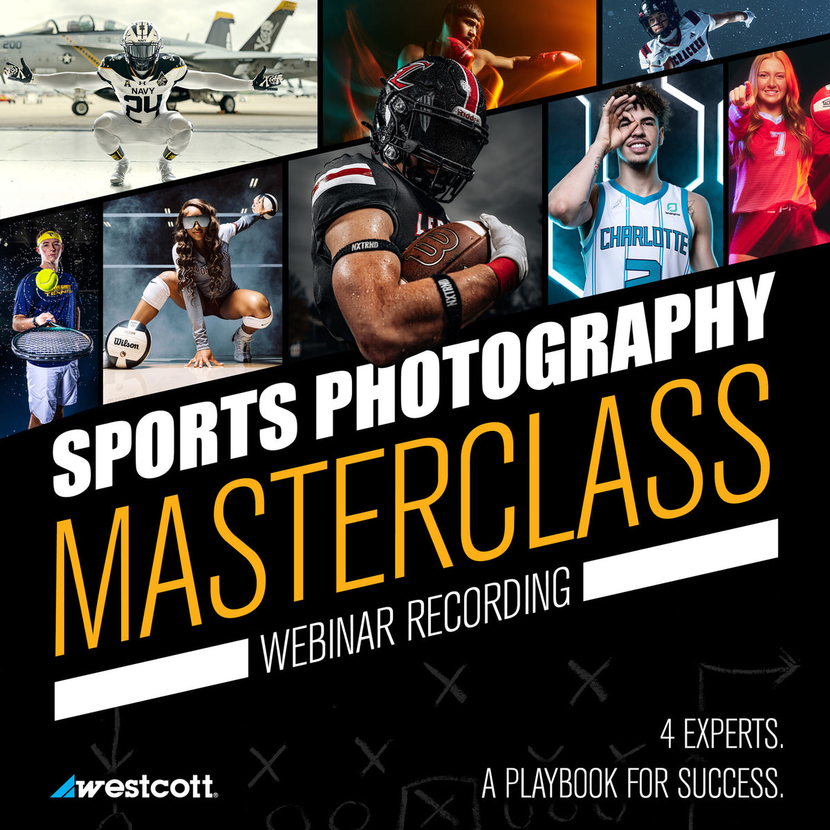 Westcott Sports Photography Masterclass (Webinar Recording)