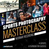 Westcott Sports Photography Masterclass (Webinar Recording)