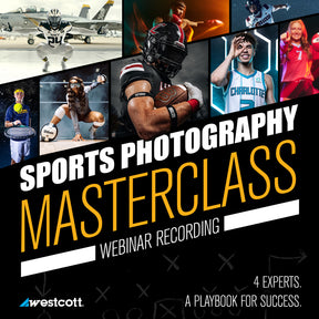 Westcott Sports Photography Masterclass (Webinar Recording)