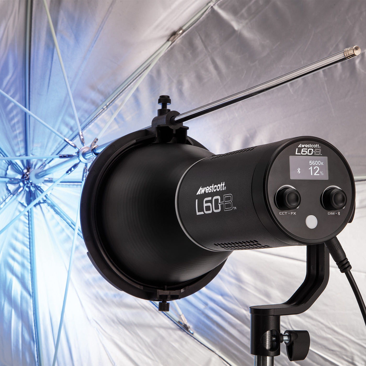 L60-B LED COB with Gel and Umbrella