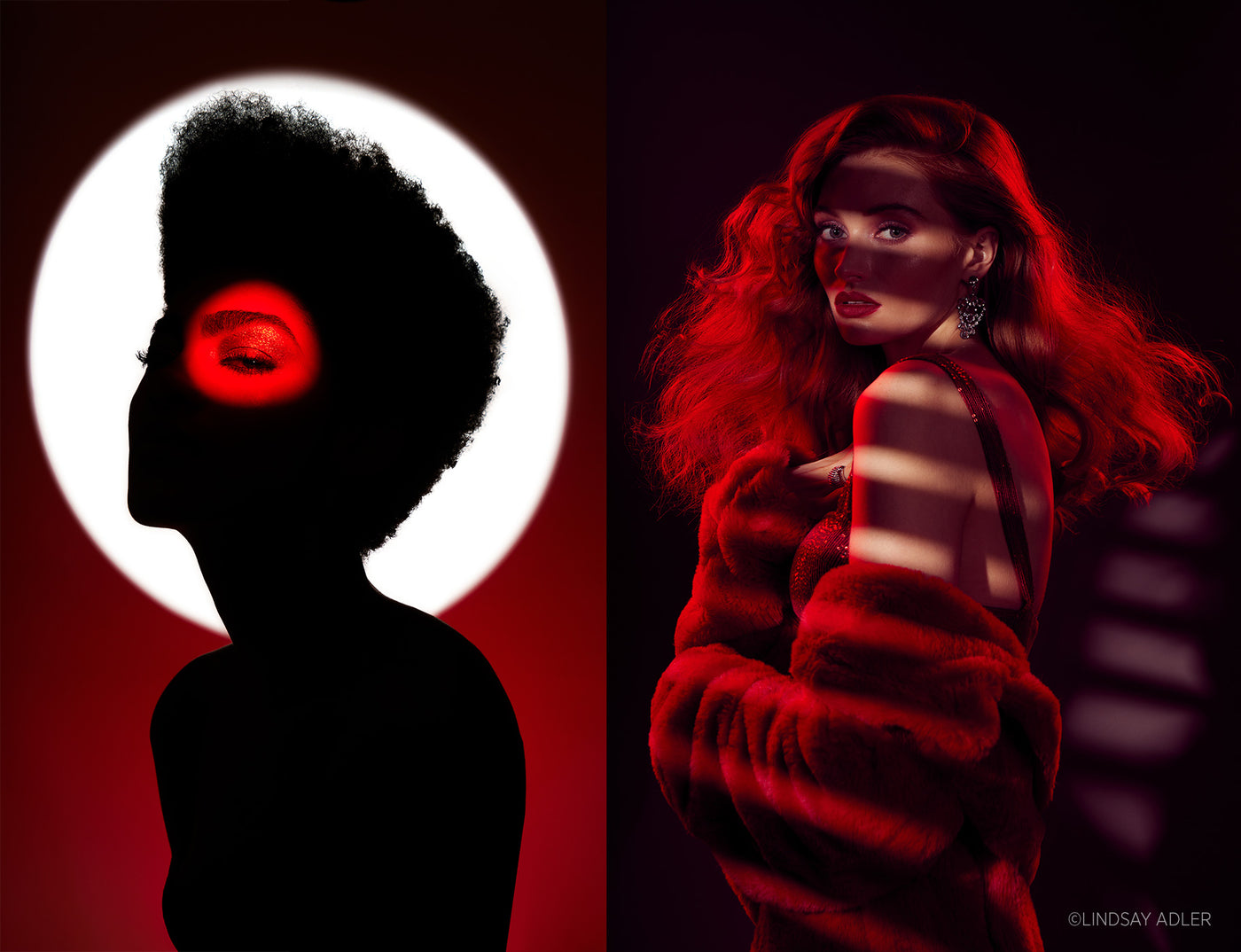 Beauty Shots Using Optical Spot and Various Gobos and Gels