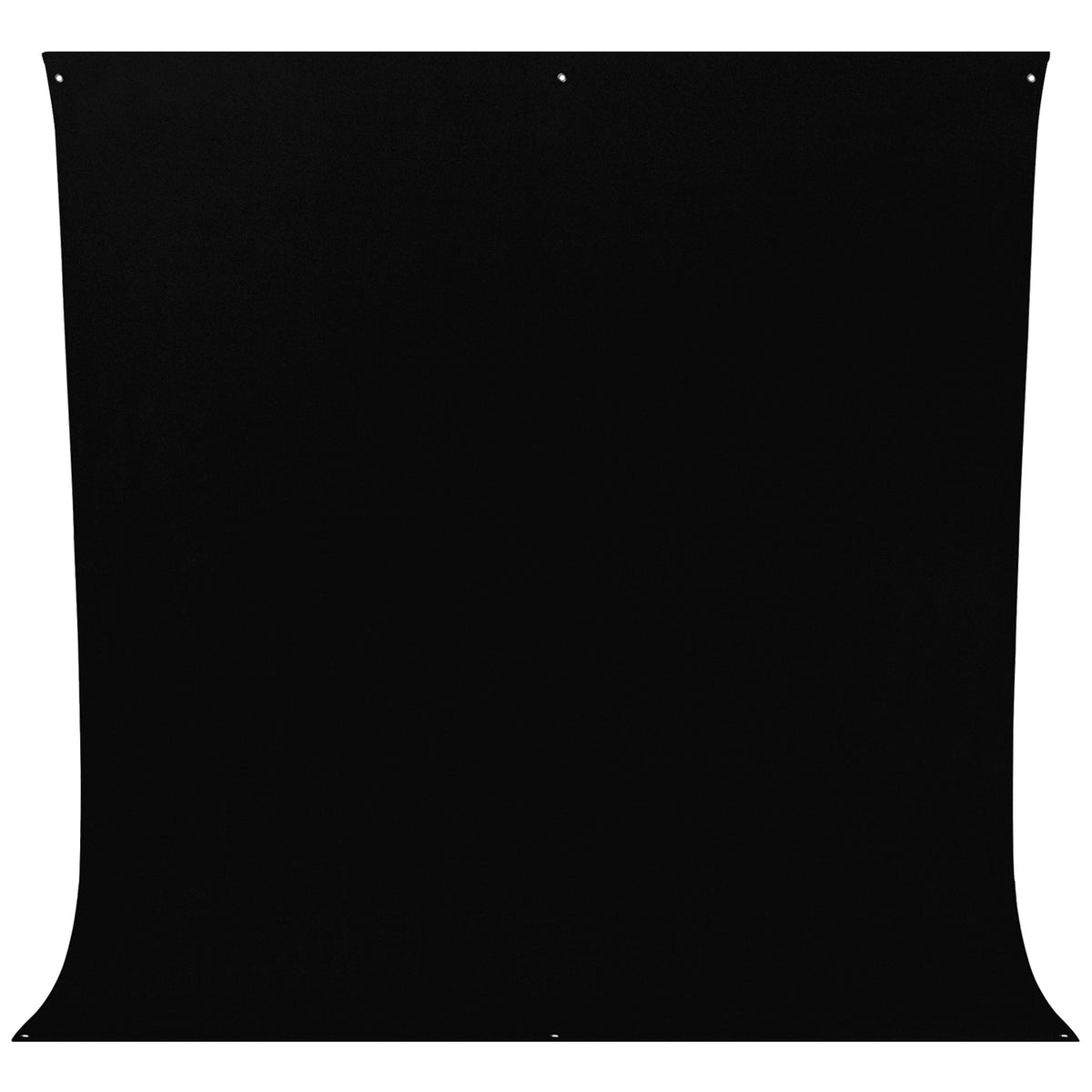 Wrinkle-Resistant Backdrop - Rich Black (9' x 10')