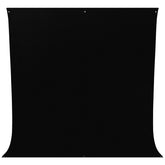 Wrinkle-Resistant Backdrop - Rich Black (9' x 10')