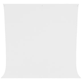 Wrinkle-Resistant Backdrop - High-Key White (9' x 10')