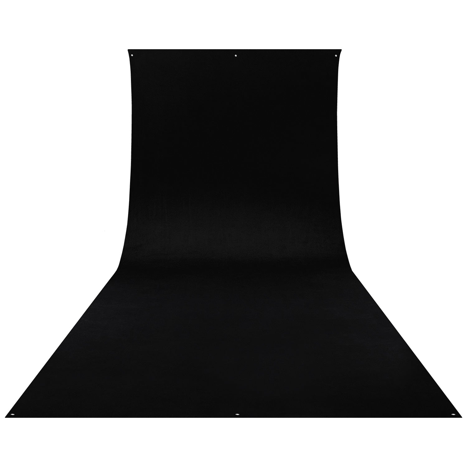 Wrinkle-Resistant Backdrop - Rich Black (9' x 20')