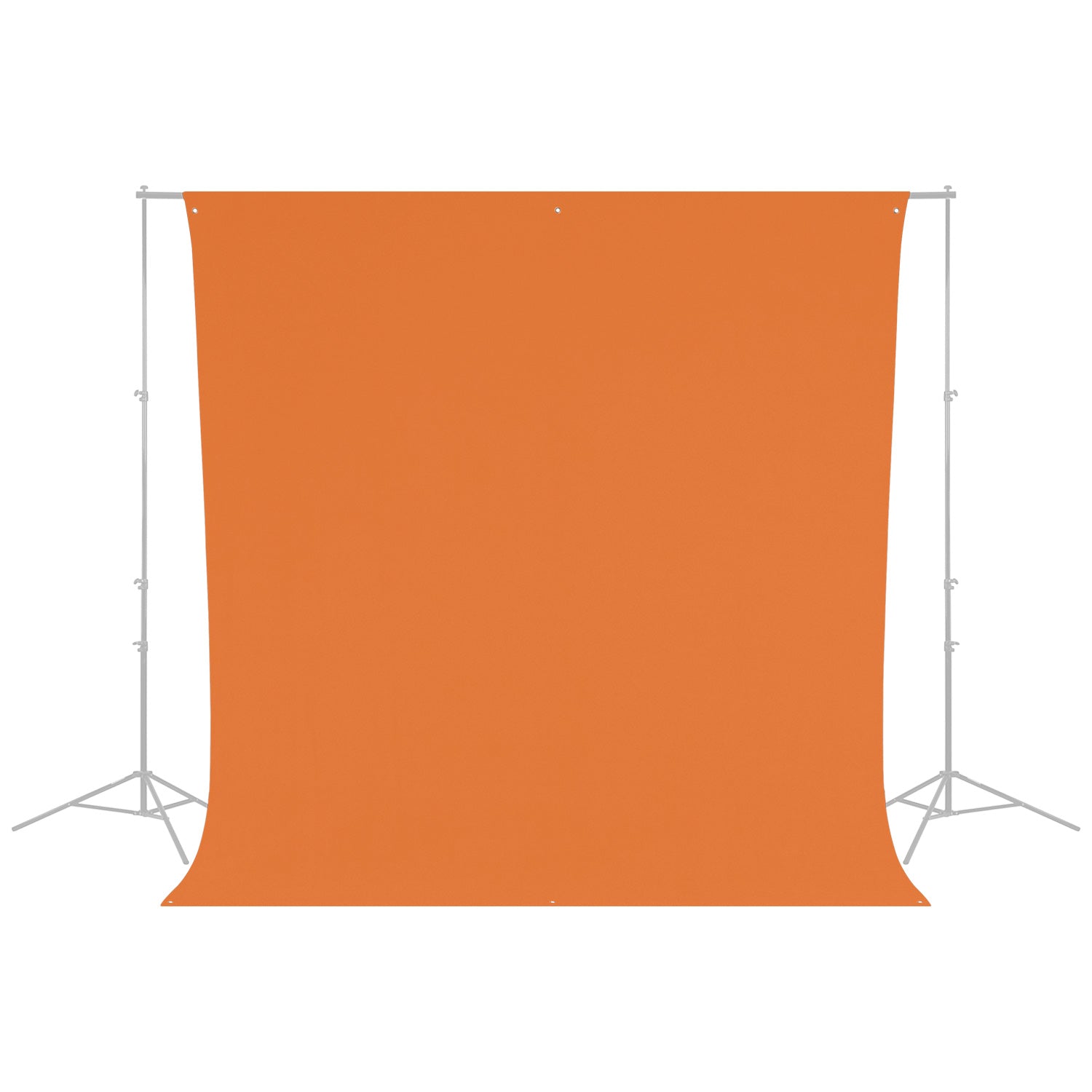 Wrinkle-Resistant Backdrop - Tiger Orange (9' x 10')