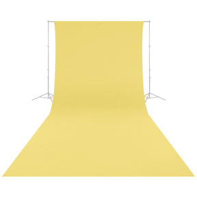 Wrinkle-Resistant Backdrop - Canary Yellow (9' x 20')