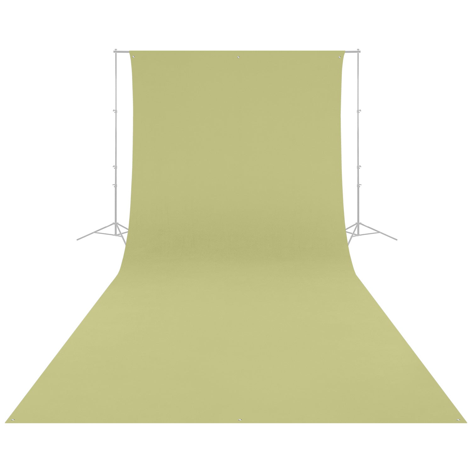 Wrinkle-Resistant Backdrop - Light Moss Green (9' x 20')