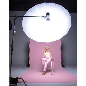 Wrinkle-Resistant Backdrop - Blush Pink (9' x 20')