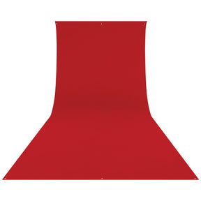 Wrinkle-Resistant Backdrop - Scarlet Red (9' x 20')