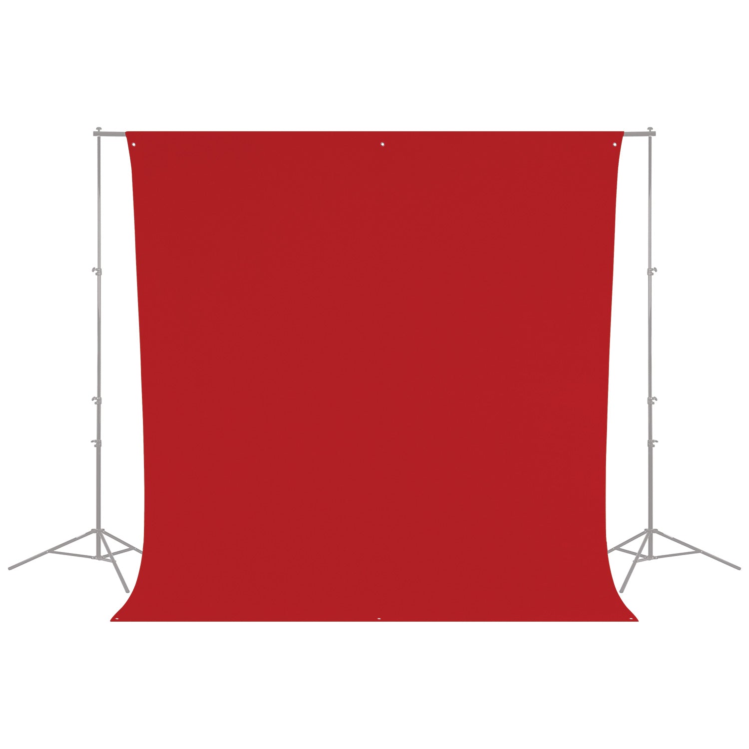 Wrinkle-Resistant Backdrop - Scarlet Red (9' x 10')