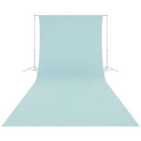 Westcott Wrinkle-Resistant Backdrop - Pastel Blue (9ft x 20ft)