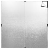 Scrim Jim Cine 2-in-1 Silver/White Bounce Fabric (8' x 8')