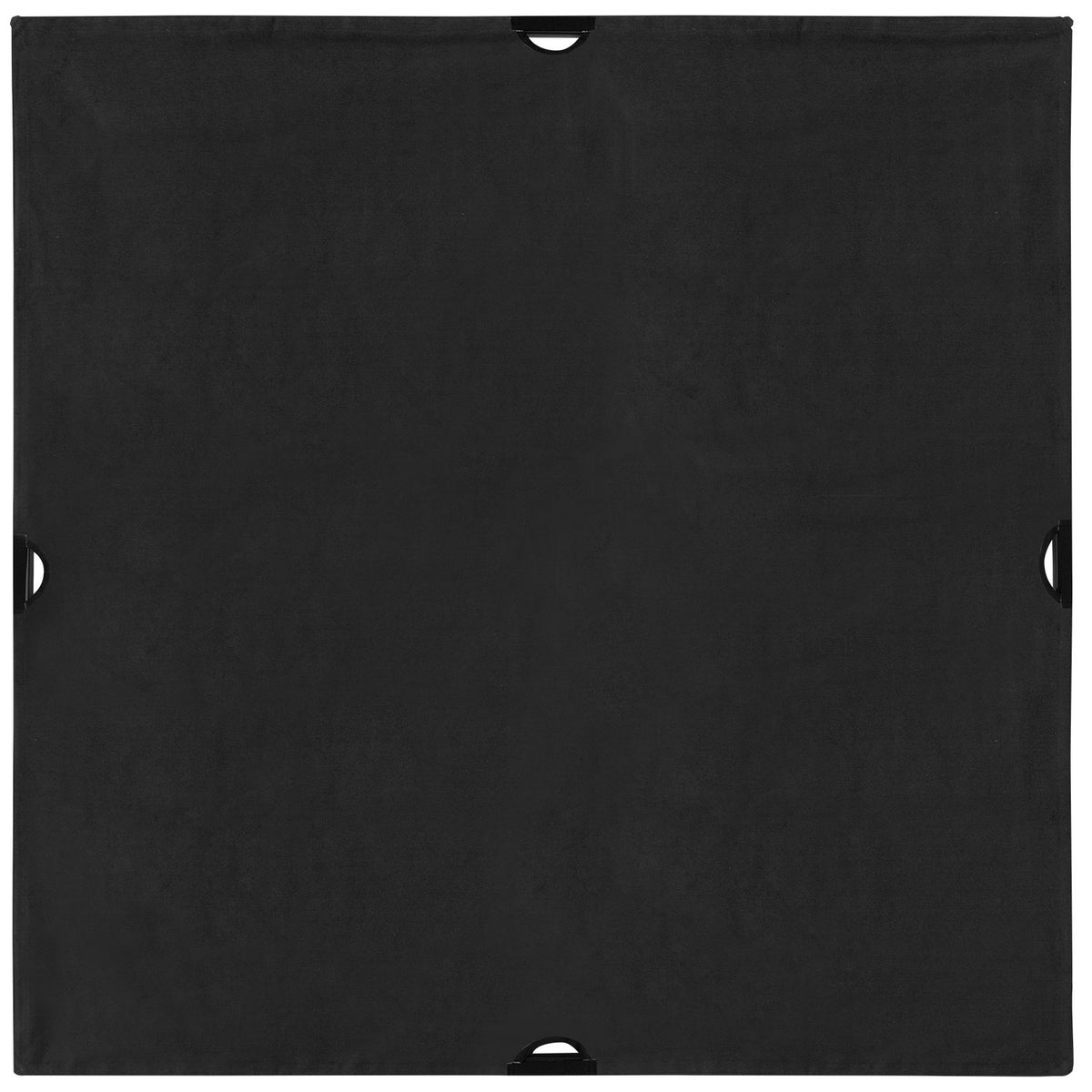 Original Scrim Jim Small Black Block Fabric (42" x 42")