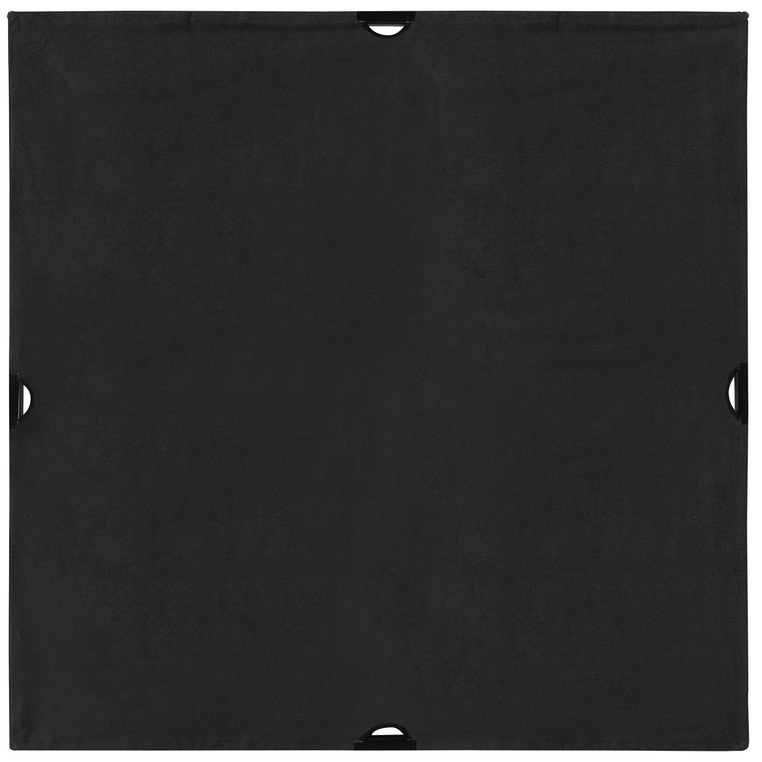 Original Scrim Jim Small Black Block Fabric (42" x 42")