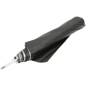 Compact Collapsible Umbrella - Soft Silver Bounce (43")