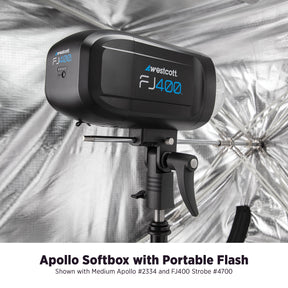 Apollo Strip Speedlight Softbox Kít (12" x 36")