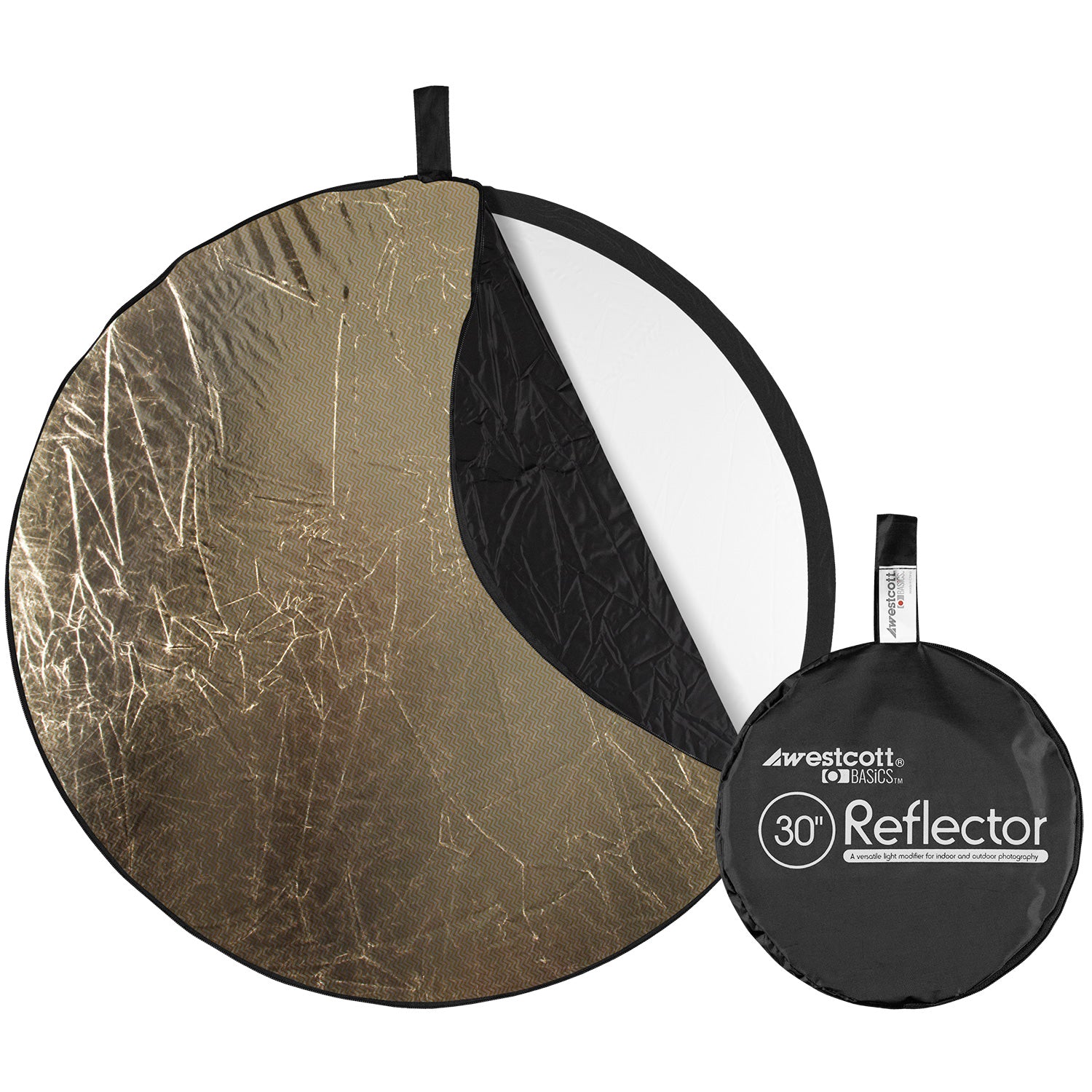 Sun Reflector Rool Collapsible 5-in-1 Reflector with Sunlight Surface (30
