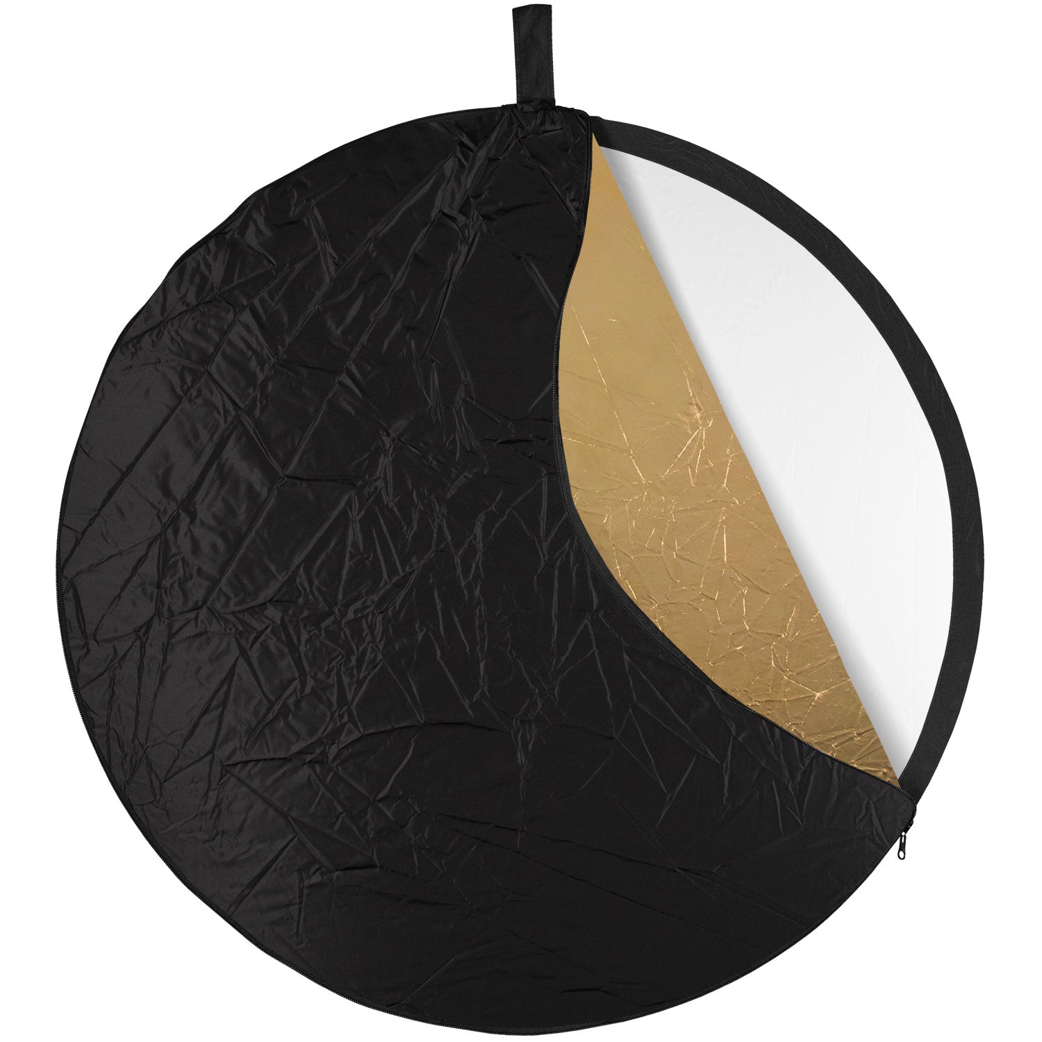 Collapsible 5-in-1 Reflector with Gold Surface (30")
