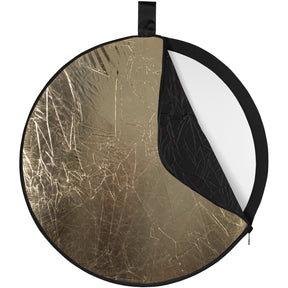 Collapsible 5-in-1 Reflector with Sunlight Surface (20")
