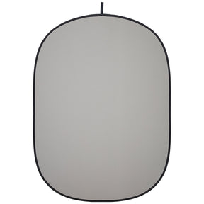 Collapsible 2-in-1 Gray & Green Screen Backdrop (5' x 6.5')