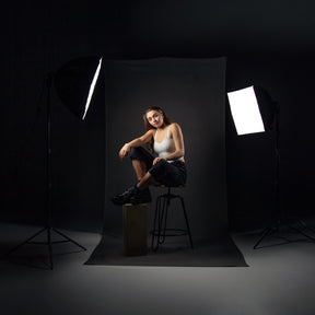 uLite LED 2-Light Collapsible Softbox Kit