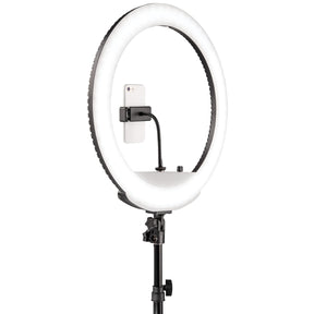 Ring Light Bi-Color LED Kit with Batteries and Stand