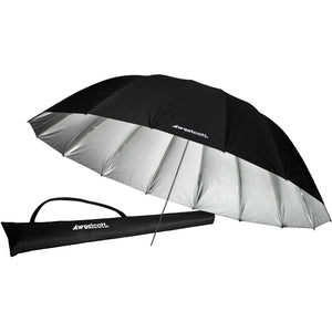 7' Silver Parabolic Umbrella