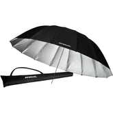#4633 - 7' Silver Parabolic Umbrella