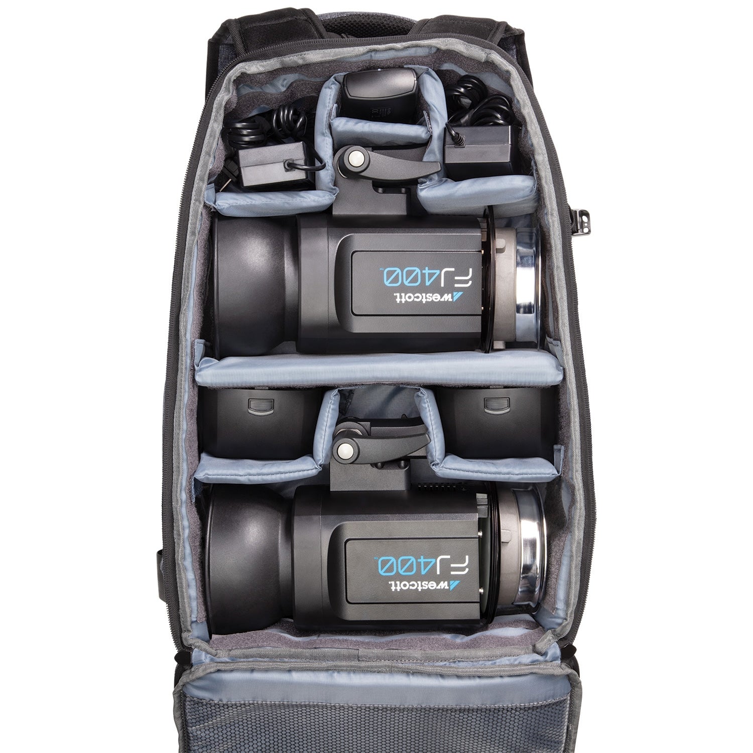 Westcott FJ200 Strobe 2-Light Backpack Kit with FJ-X3m Universal Wireless  Trigger | Bedfords.com