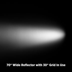 70-Degree Wide Reflector with Honeycomb Grids (FJ400, Bowens, Godox Mounts)