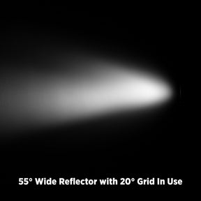 55-Degree Wide Umbrella Reflector with Honeycomb Grids (FJ800, FJ400 II, FJ400, Bowens)