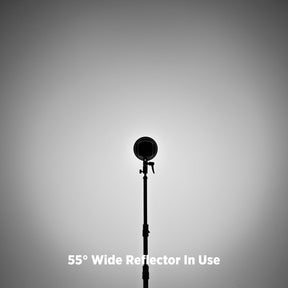 55-Degree Wide Umbrella Reflector with Honeycomb Grids (FJ800, FJ400 II, FJ400, Bowens)
