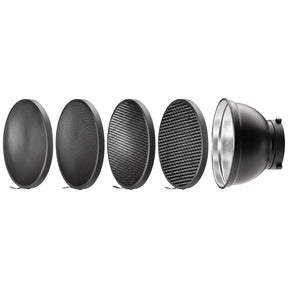 55-Degree Wide Umbrella Reflector with Honeycomb Grids (FJ800, FJ400 II, FJ400, Bowens)