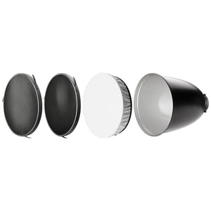 45-Degree Deep Focus Reflector with Honeycomb Grids & Diffusion (FJ800, FJ400, FJ400 II, FJ400-SE, FJ250, Bowens)