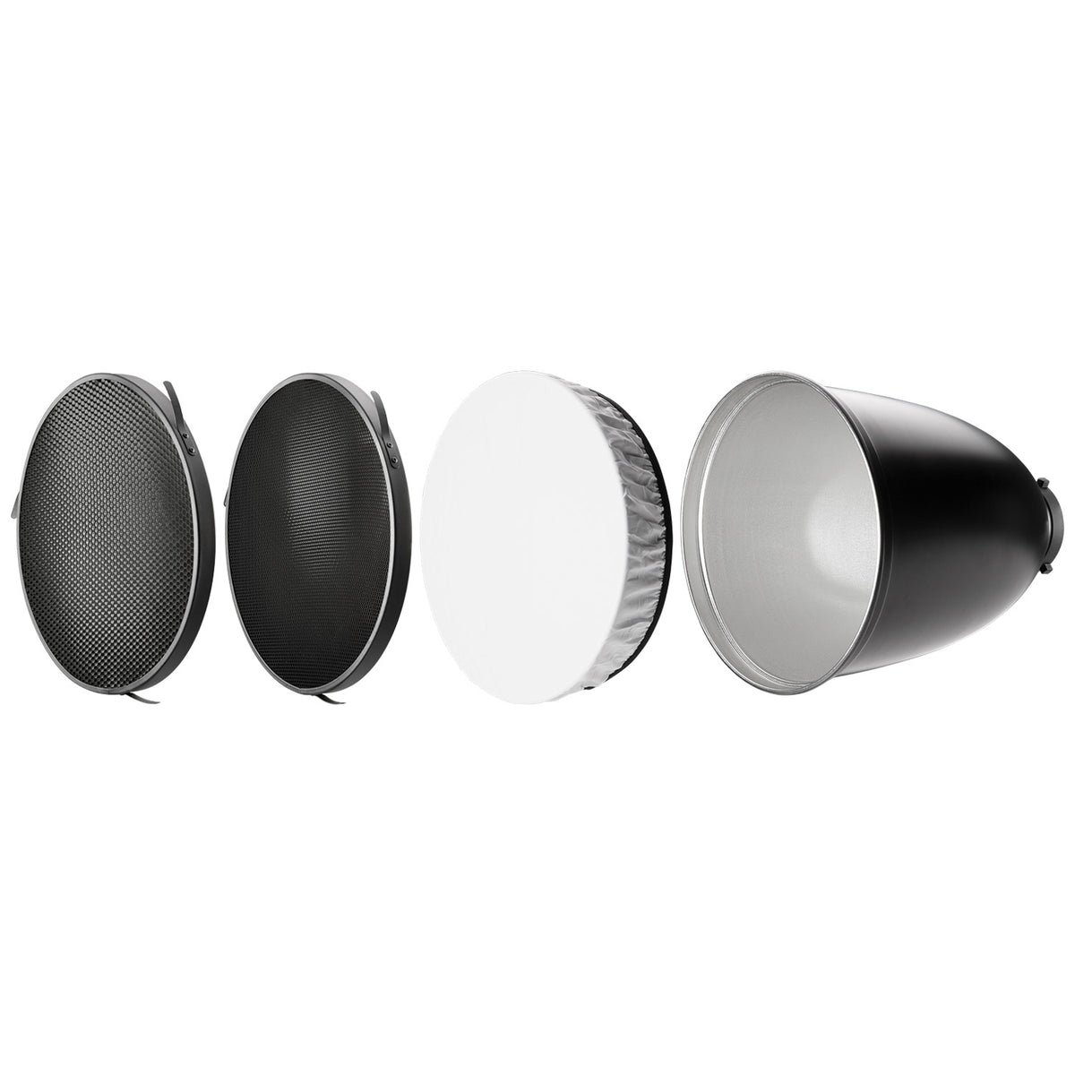45-Degree Deep Focus Reflector with Honeycomb Grids & Diffusion (FJ800, FJ400 II, FJ400, Bowens)
