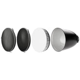 45-Degree Deep Focus Reflector with Honeycomb Grids & Diffusion (FJ800, FJ400 II, FJ400, Bowens)