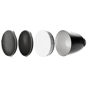 45-Degree Deep Focus Reflector with Honeycomb Grids & Diffusion (FJ800, FJ400 II, FJ400, Bowens)