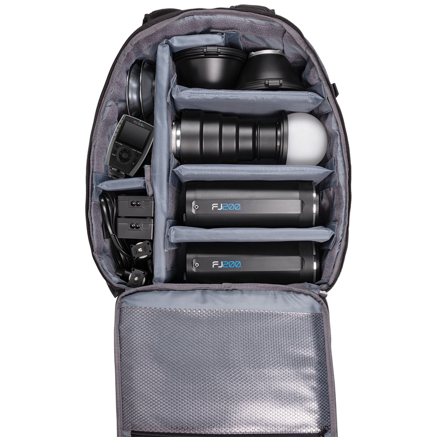 FJ200 Strobe 2-Light Backpack Kit with FJ-X3 M Universal Wireless Trigger
