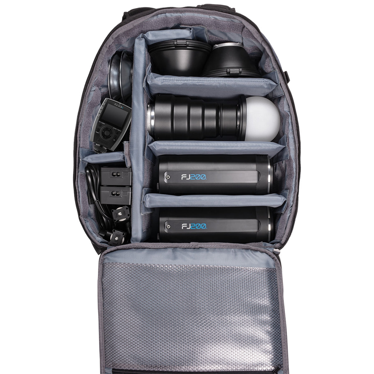 FJ200 Strobe 2-Light Backpack Kit with FJ-X3 S Wireless Trigger for Sony Cameras