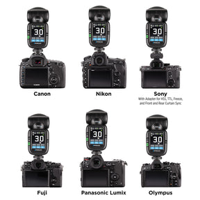 FJ80 II Touchscreen Speedlight (80Ws)