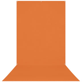 X-Drop Wrinkle-Resistant Backdrop - Tiger Orange (5' x 12')