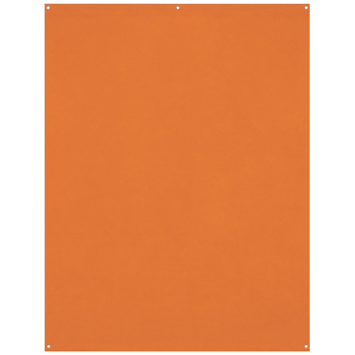 X-Drop Wrinkle-Resistant Backdrop - Tiger Orange (5' x 7')