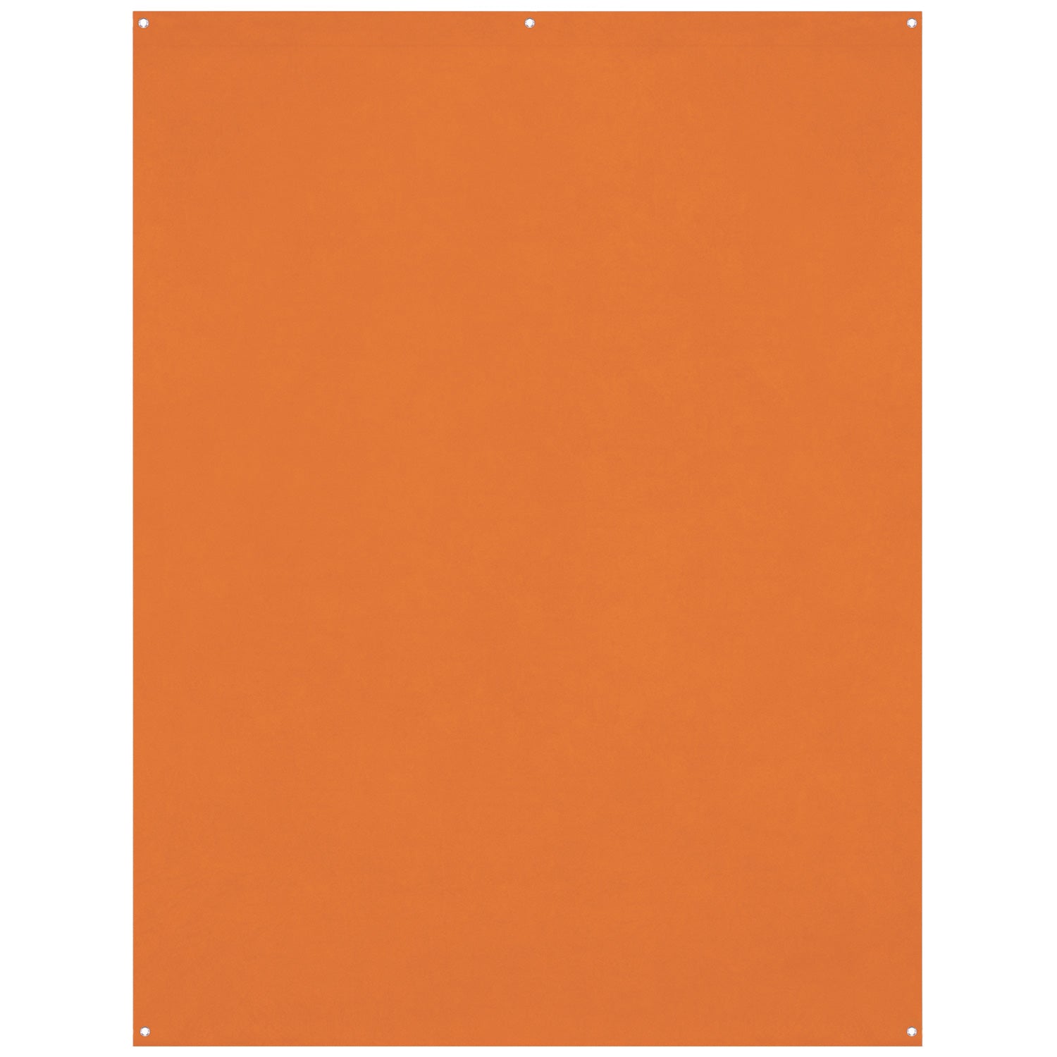 X-Drop Wrinkle-Resistant Backdrop - Tiger Orange (5' x 7')